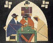 Theo van Doesburg The Cardplayers. china oil painting artist